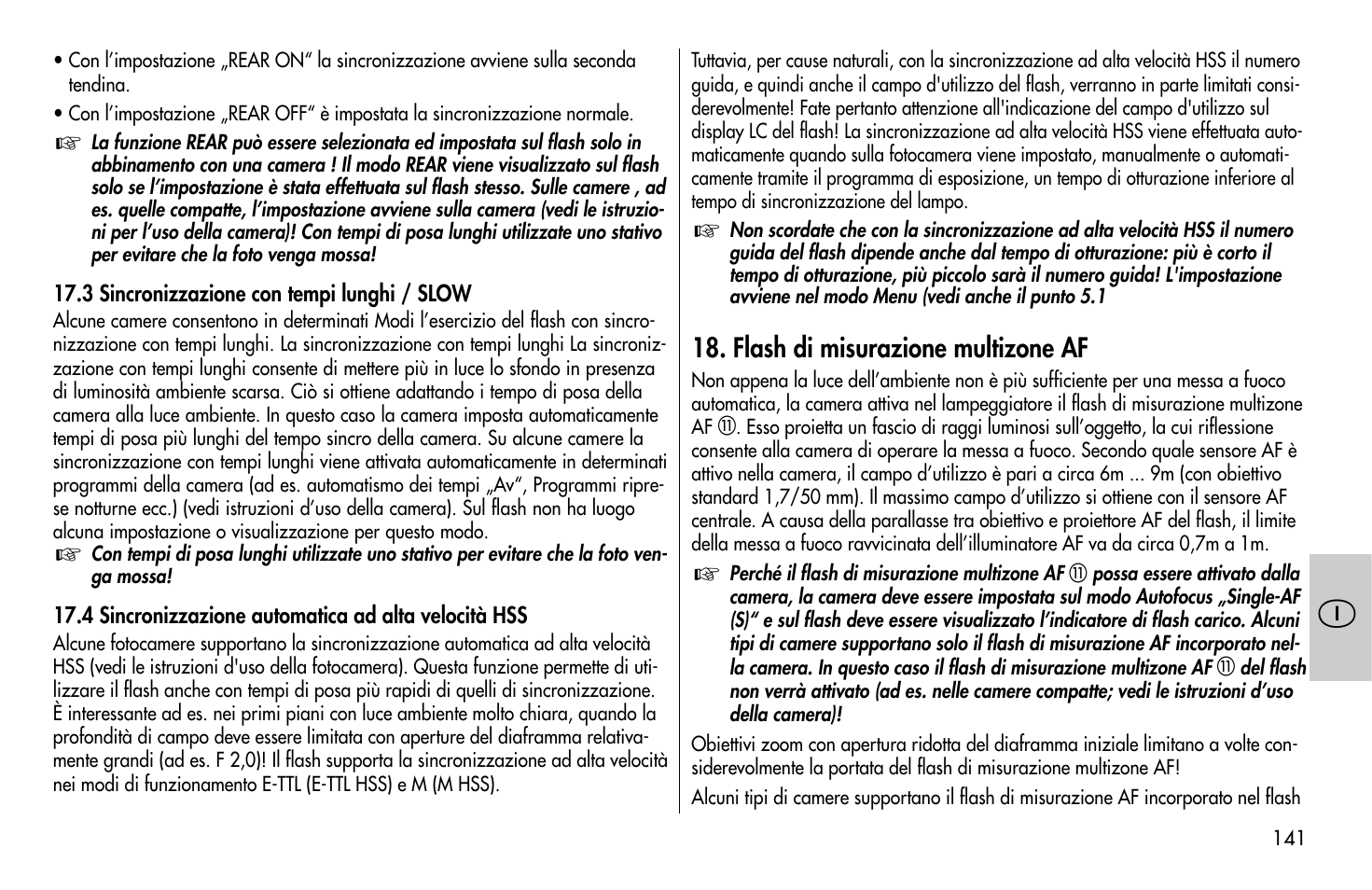 Metz MECABLITZ 58 AF-1 digital Canon User Manual | Page 141 / 190