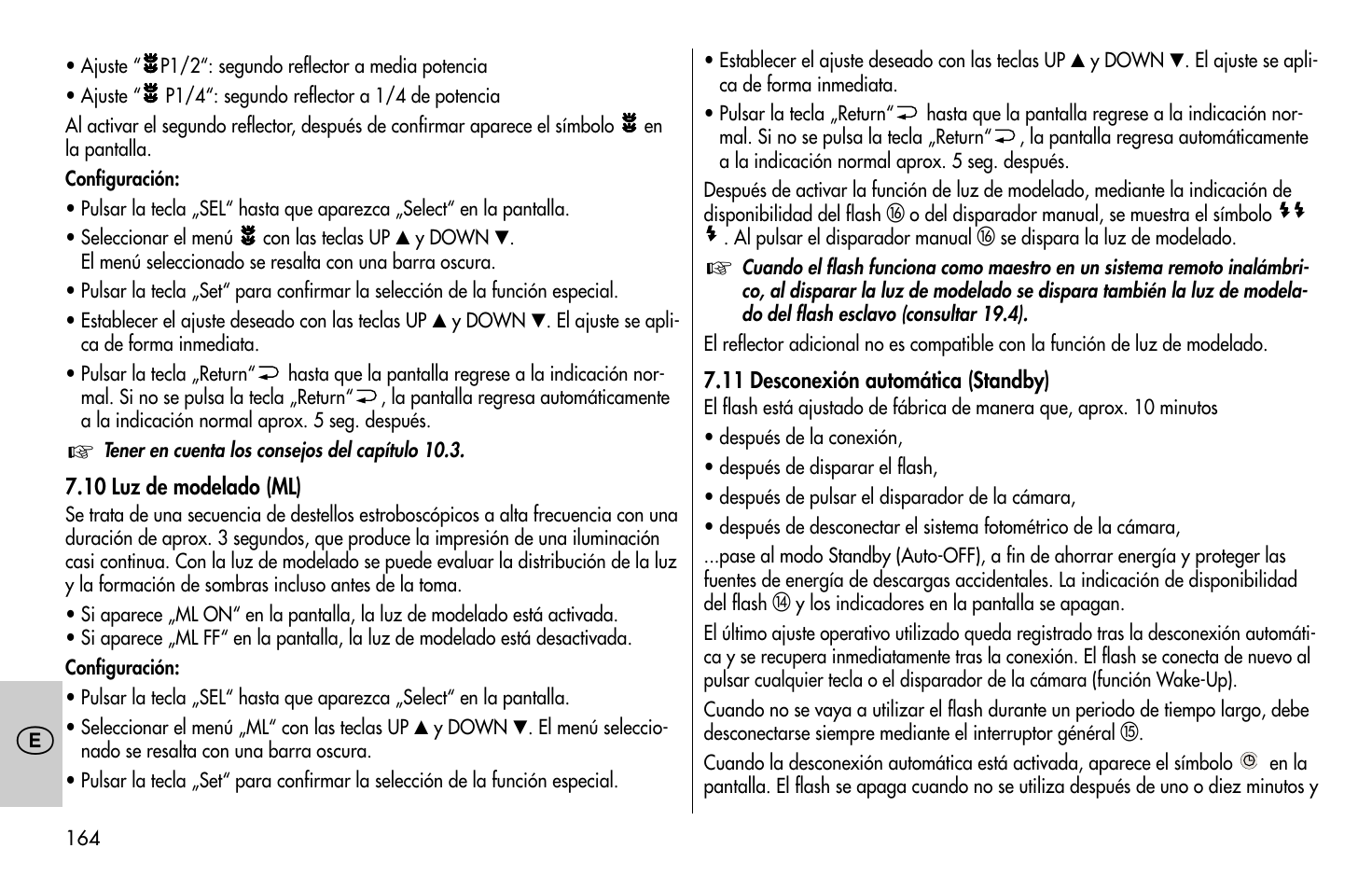 Metz MECABLITZ 58 AF-1 digital Canon User Manual | Page 164 / 190