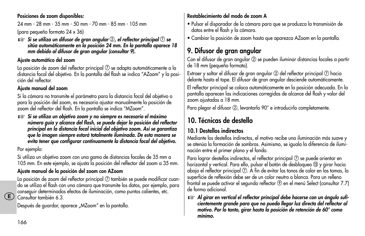 Metz MECABLITZ 58 AF-1 digital Canon User Manual | Page 166 / 190