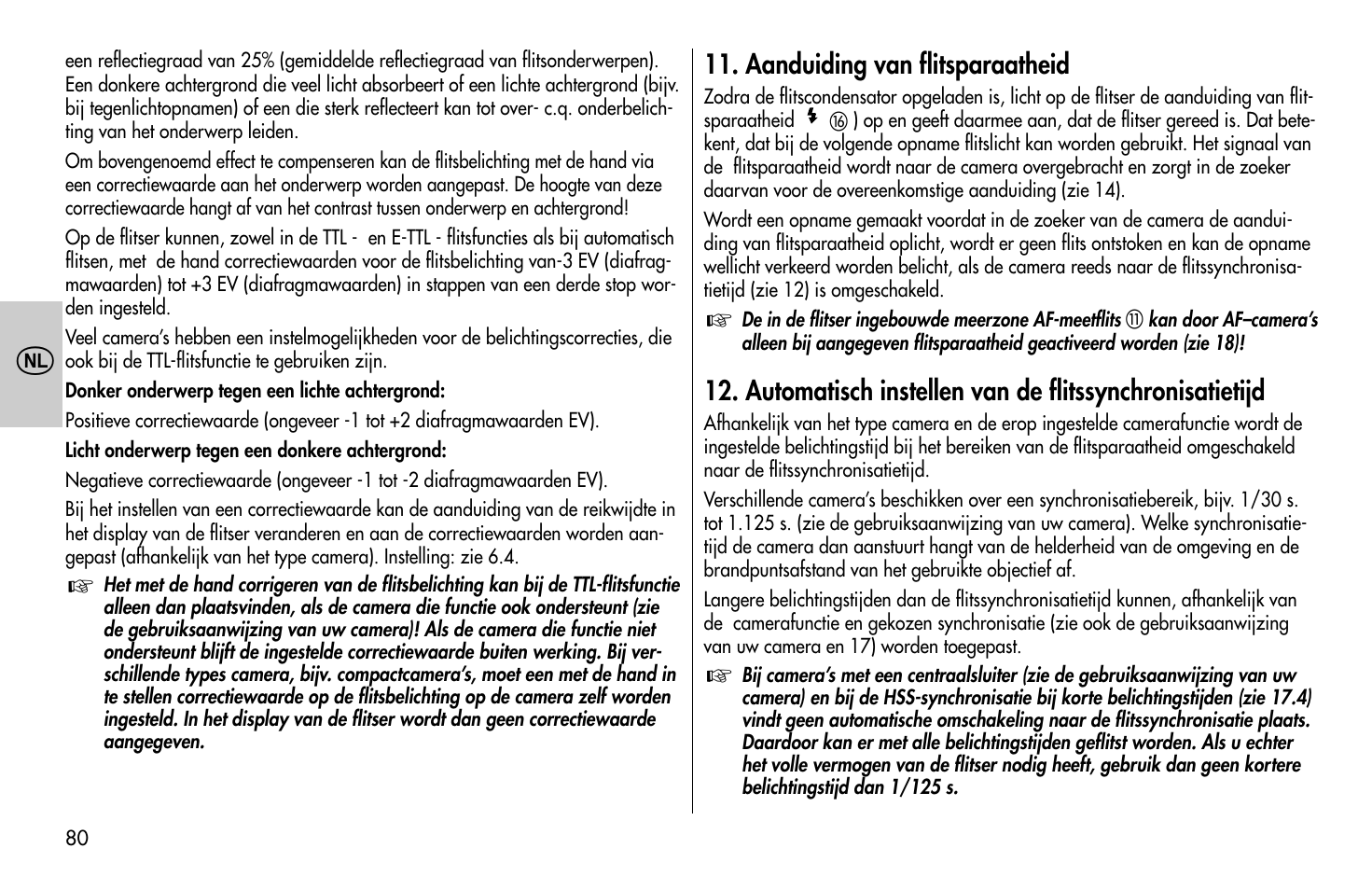 Metz MECABLITZ 58 AF-1 digital Canon User Manual | Page 80 / 190