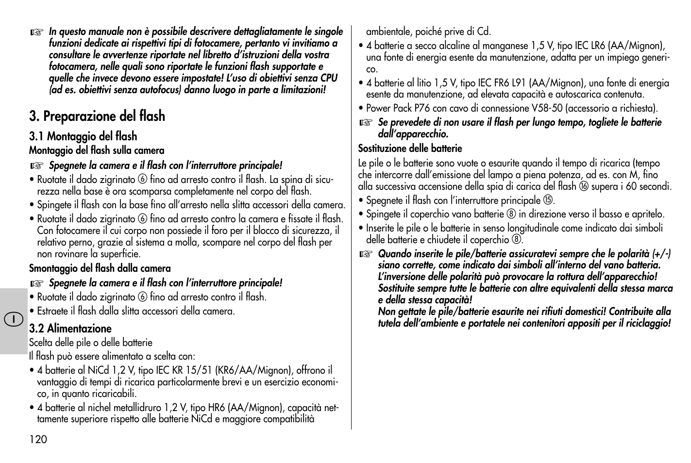 Metz MECABLITZ 58 AF-1 digital Nikon User Manual | Page 120 / 182