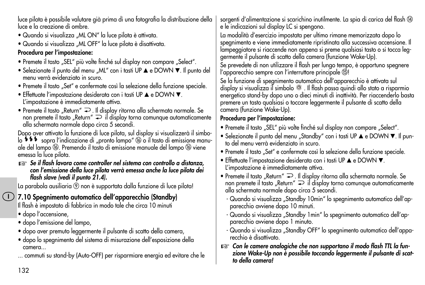 Metz MECABLITZ 58 AF-1 digital Nikon User Manual | Page 132 / 182