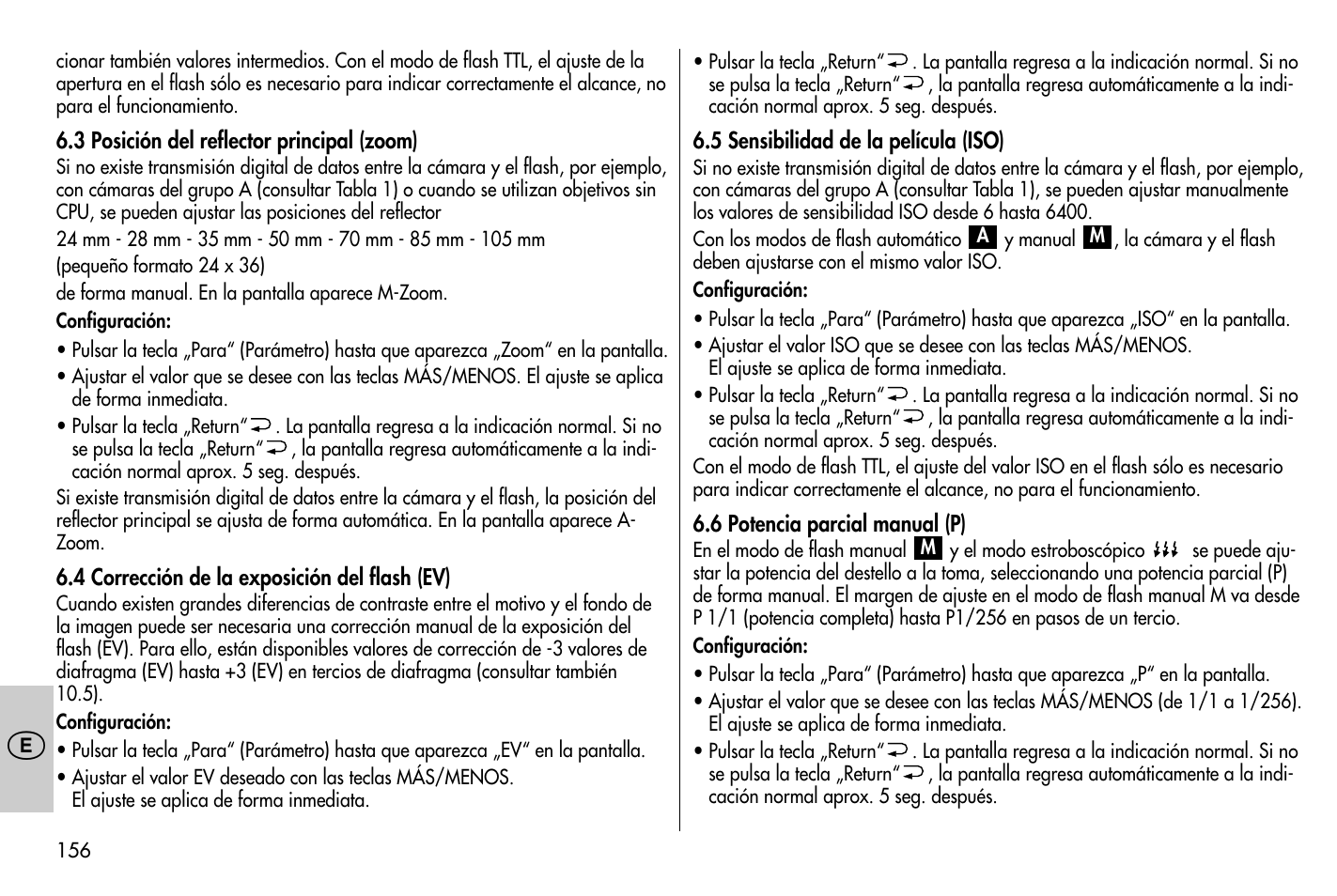 Metz MECABLITZ 58 AF-1 digital Nikon User Manual | Page 156 / 182