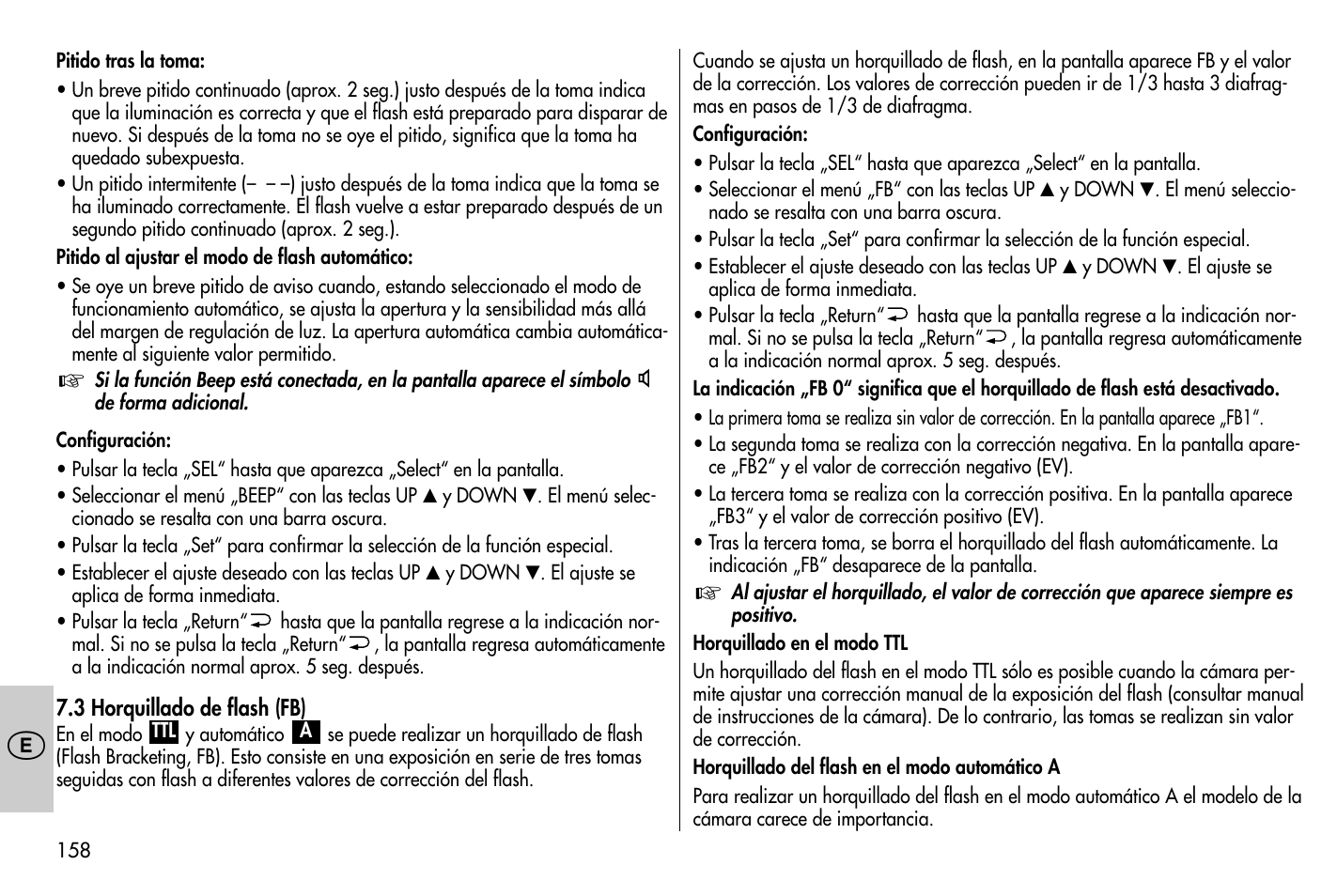 Metz MECABLITZ 58 AF-1 digital Nikon User Manual | Page 158 / 182