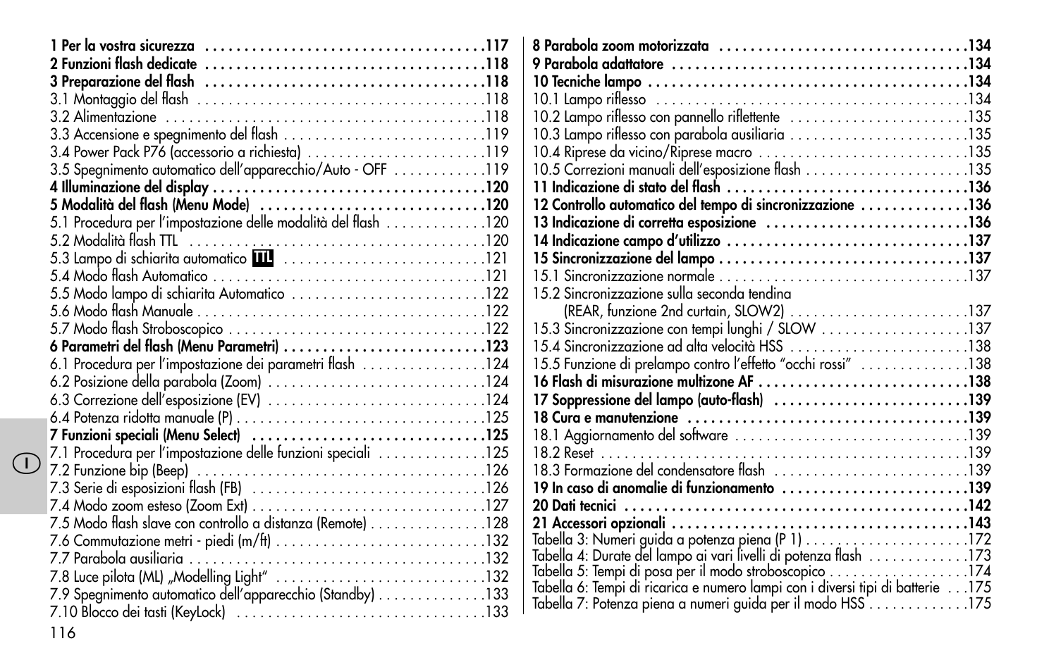 Metz MECABLITZ 58 AF-1 digital Sony User Manual | Page 116 / 182