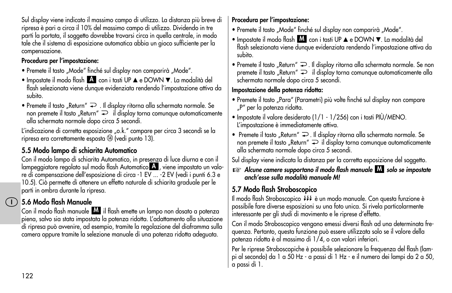 Metz MECABLITZ 58 AF-1 digital Sony User Manual | Page 122 / 182