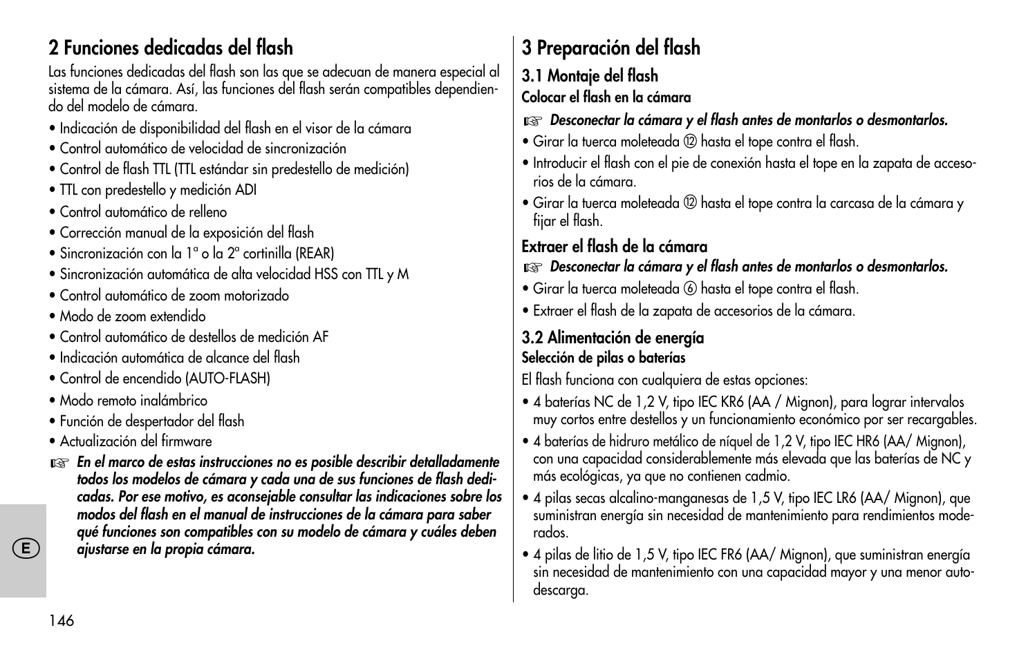 Metz MECABLITZ 58 AF-1 digital Sony User Manual | Page 146 / 182