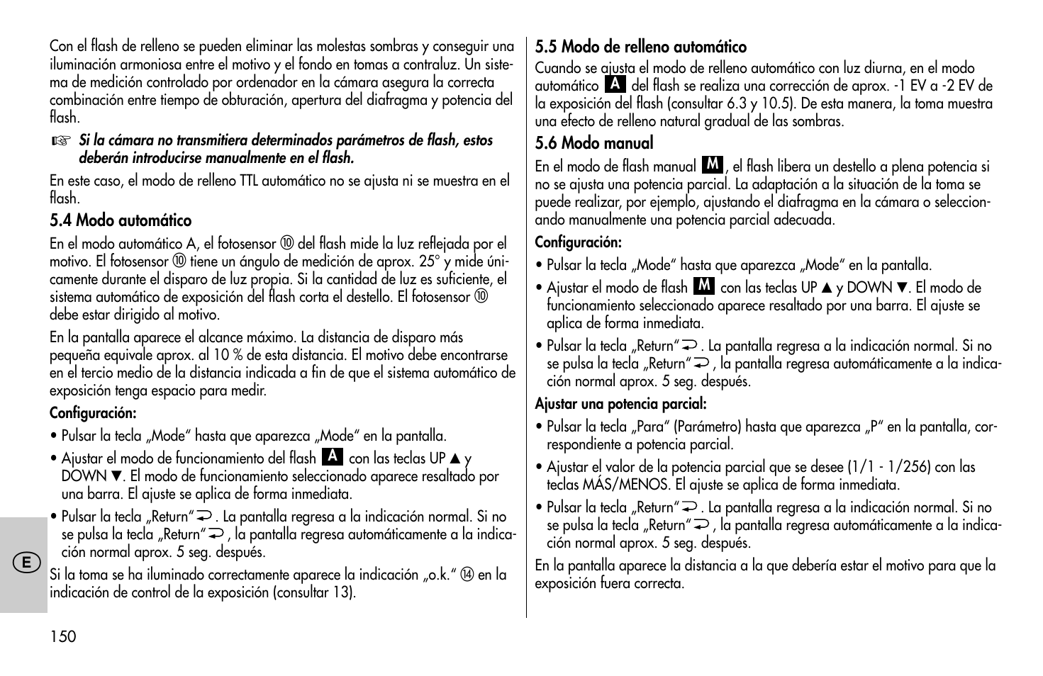 Metz MECABLITZ 58 AF-1 digital Sony User Manual | Page 150 / 182