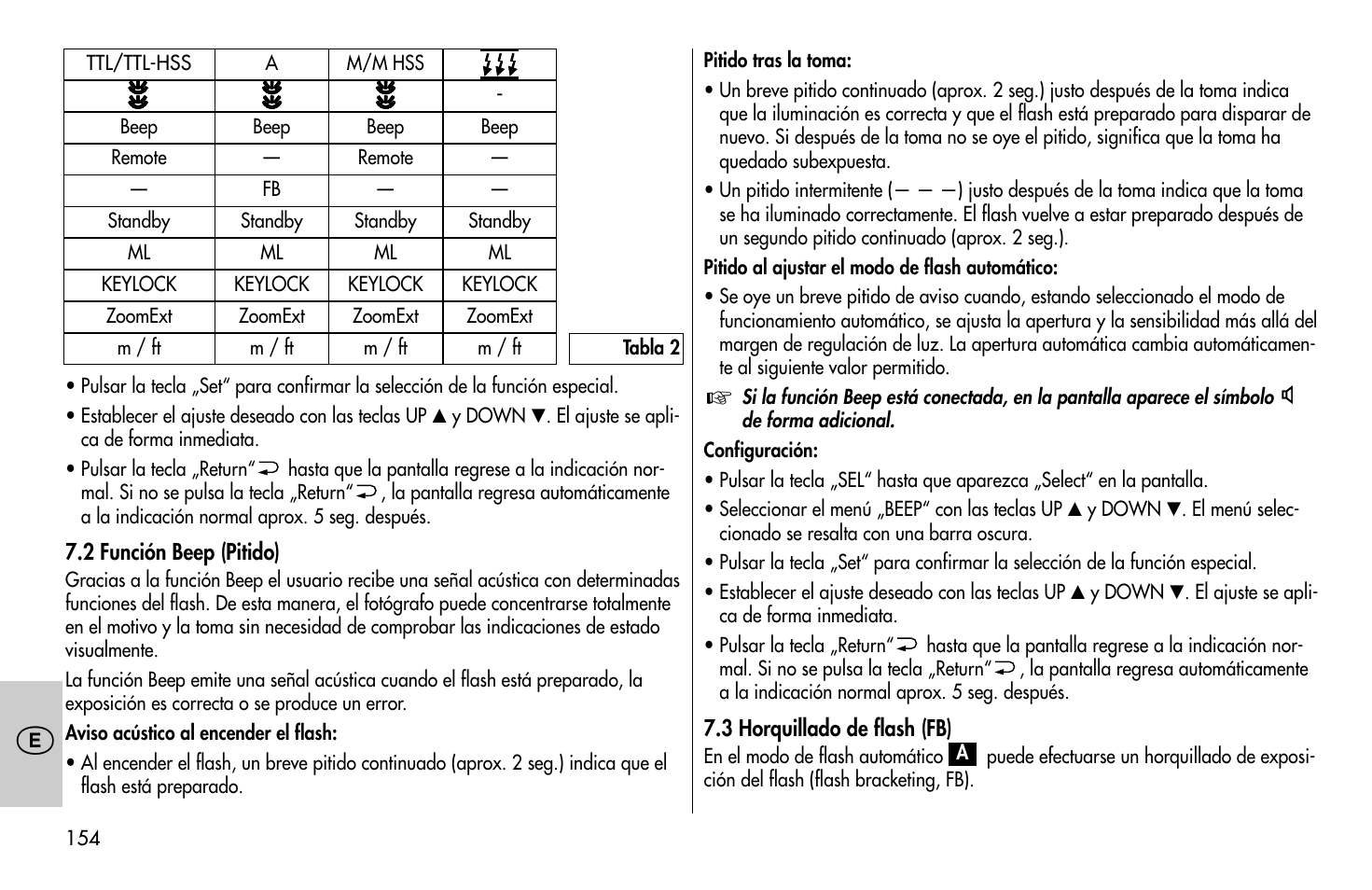 Metz MECABLITZ 58 AF-1 digital Sony User Manual | Page 154 / 182