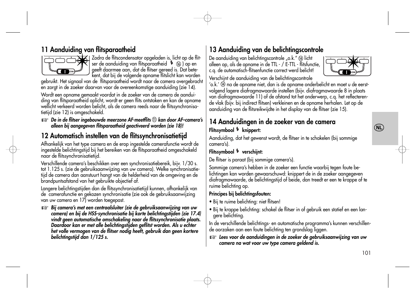 Metz MECABLITZ 58 AF-2 digital Canon User Manual | Page 101 / 230