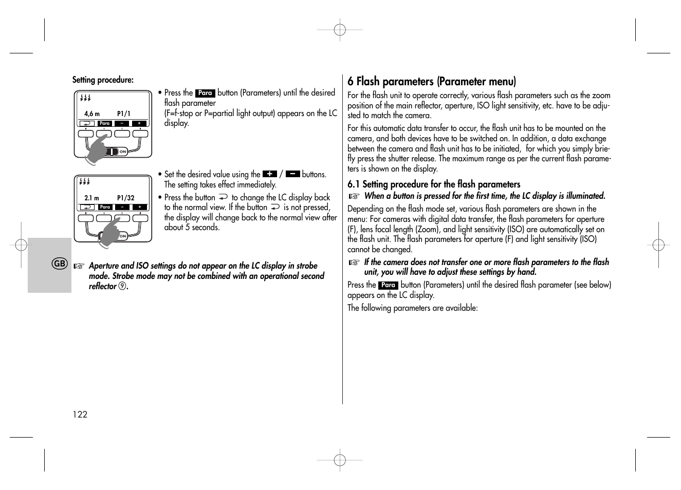 Metz MECABLITZ 58 AF-2 digital Canon User Manual | Page 122 / 230