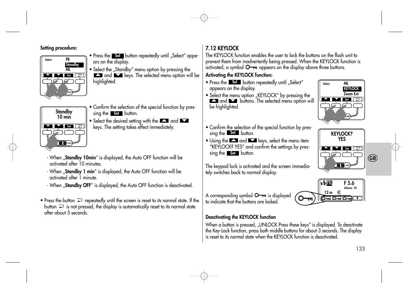 Metz MECABLITZ 58 AF-2 digital Canon User Manual | Page 133 / 230