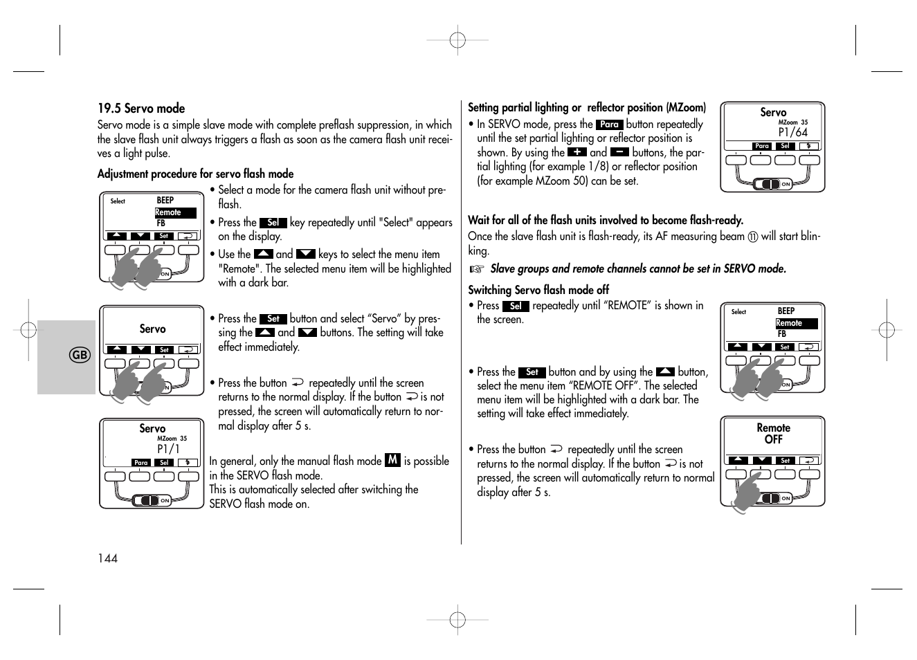 Metz MECABLITZ 58 AF-2 digital Canon User Manual | Page 144 / 230