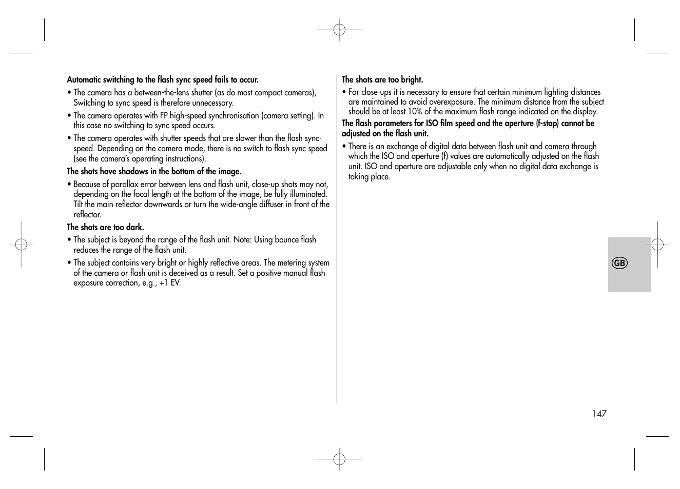 Metz MECABLITZ 58 AF-2 digital Canon User Manual | Page 147 / 230