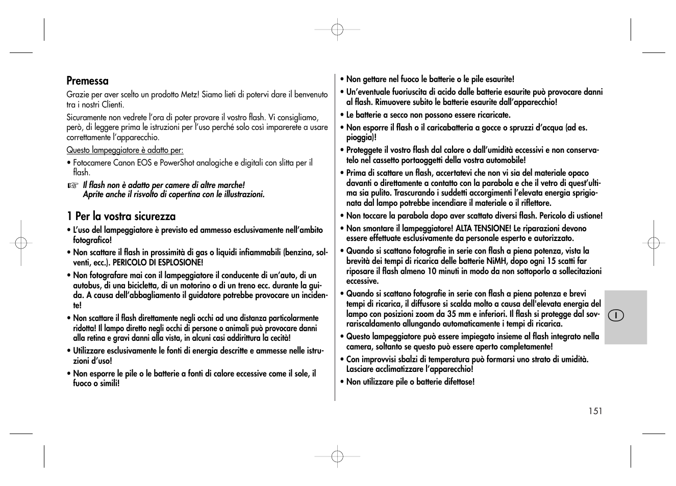 Metz MECABLITZ 58 AF-2 digital Canon User Manual | Page 151 / 230