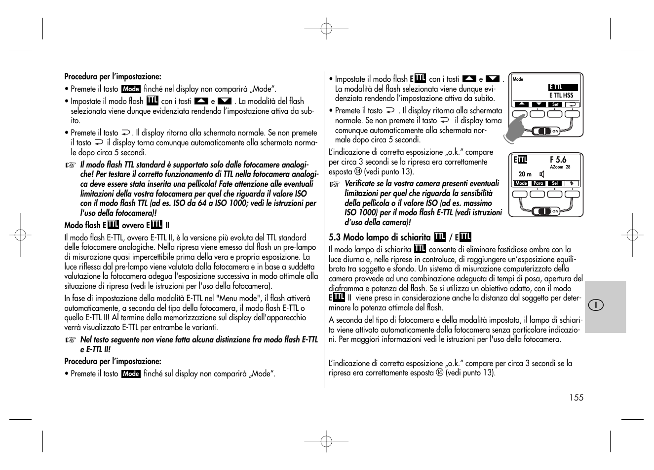 Metz MECABLITZ 58 AF-2 digital Canon User Manual | Page 155 / 230