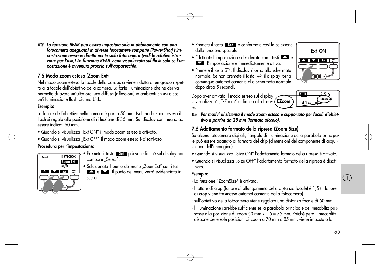 Metz MECABLITZ 58 AF-2 digital Canon User Manual | Page 165 / 230