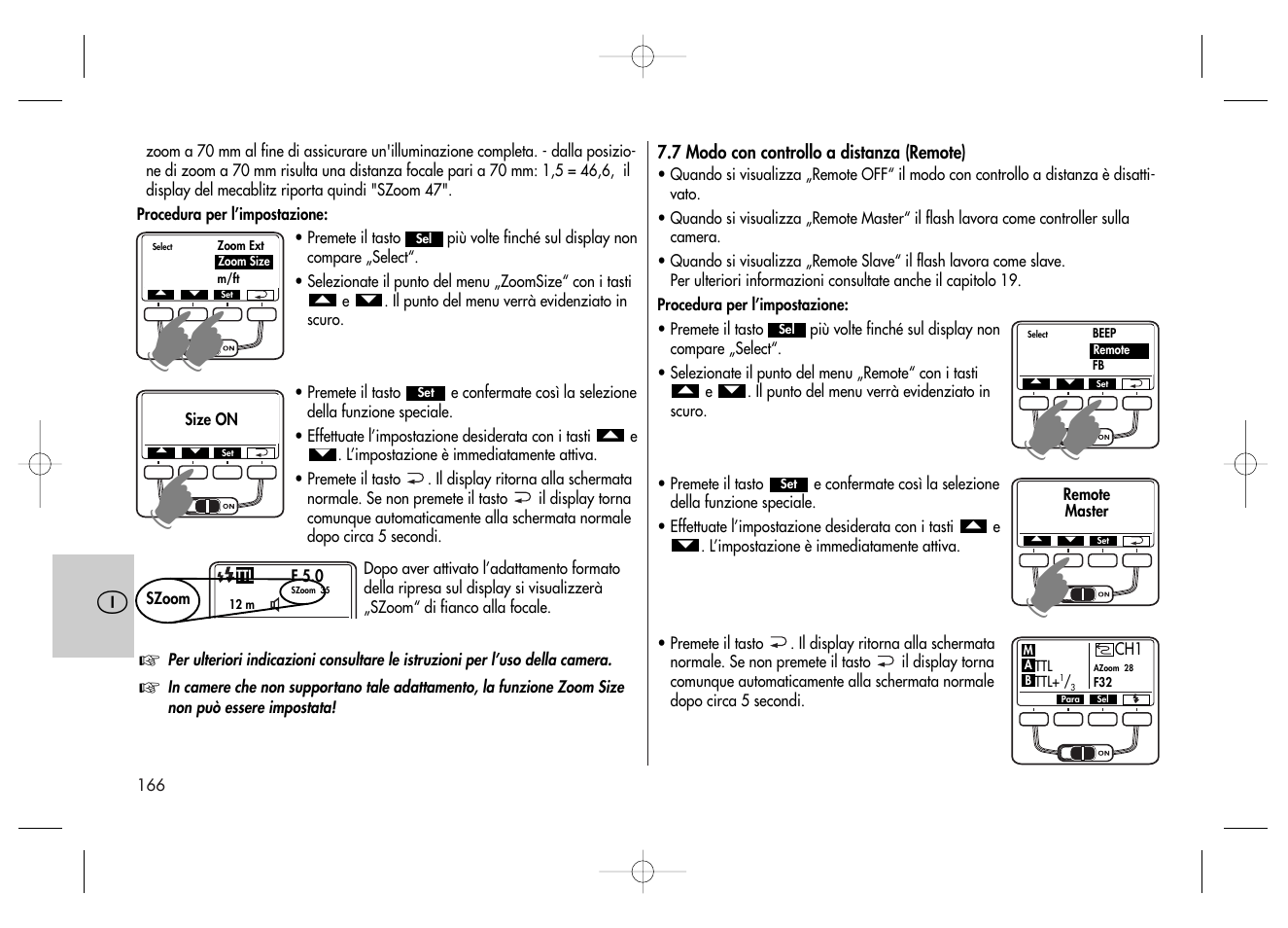 Metz MECABLITZ 58 AF-2 digital Canon User Manual | Page 166 / 230