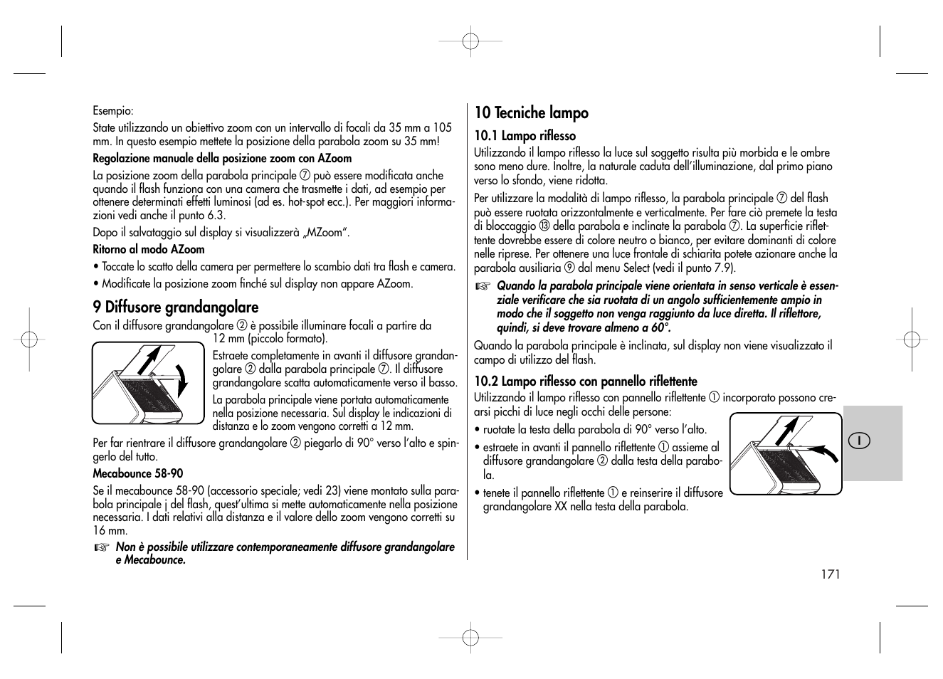 Metz MECABLITZ 58 AF-2 digital Canon User Manual | Page 171 / 230