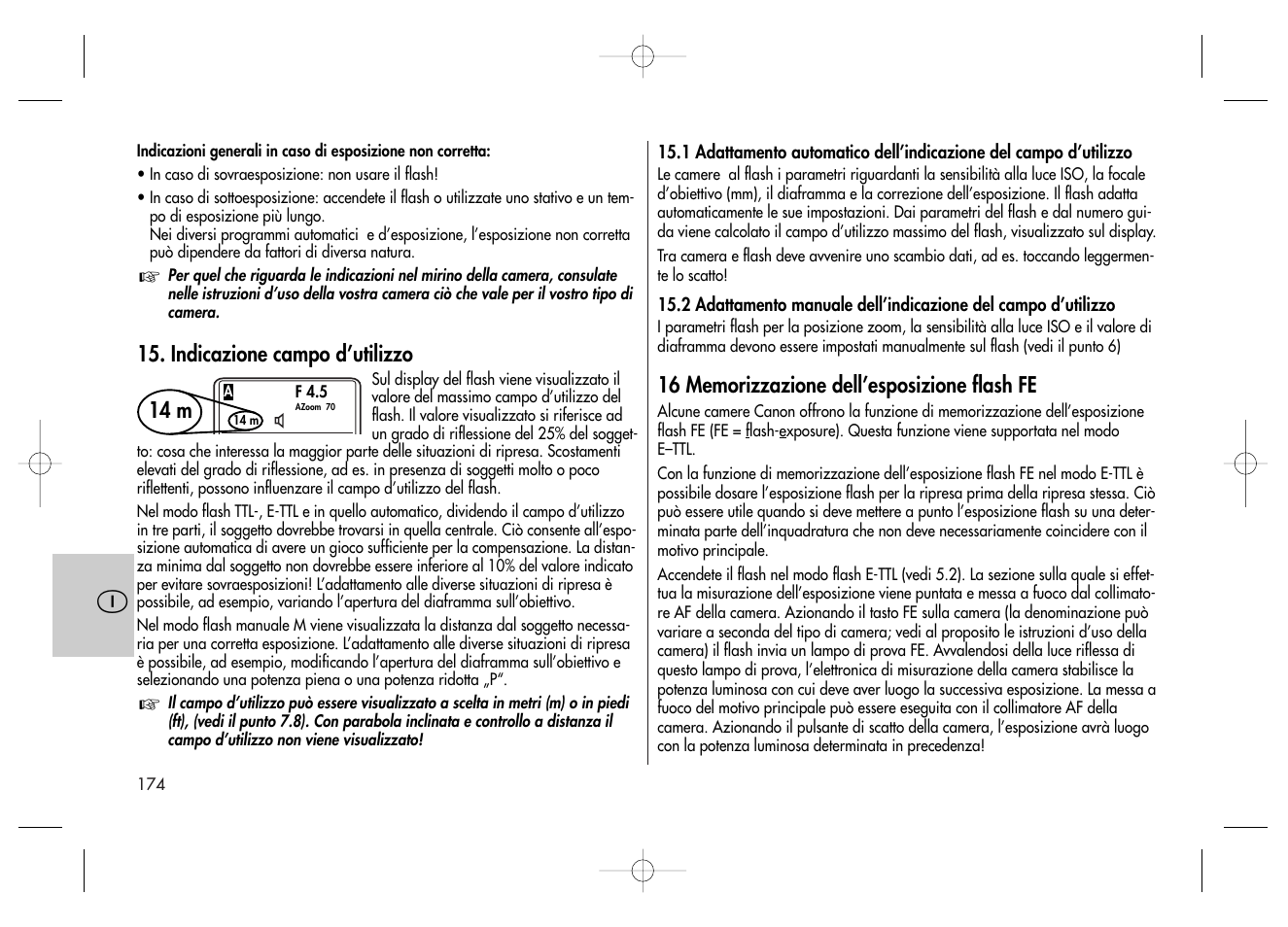 Metz MECABLITZ 58 AF-2 digital Canon User Manual | Page 174 / 230