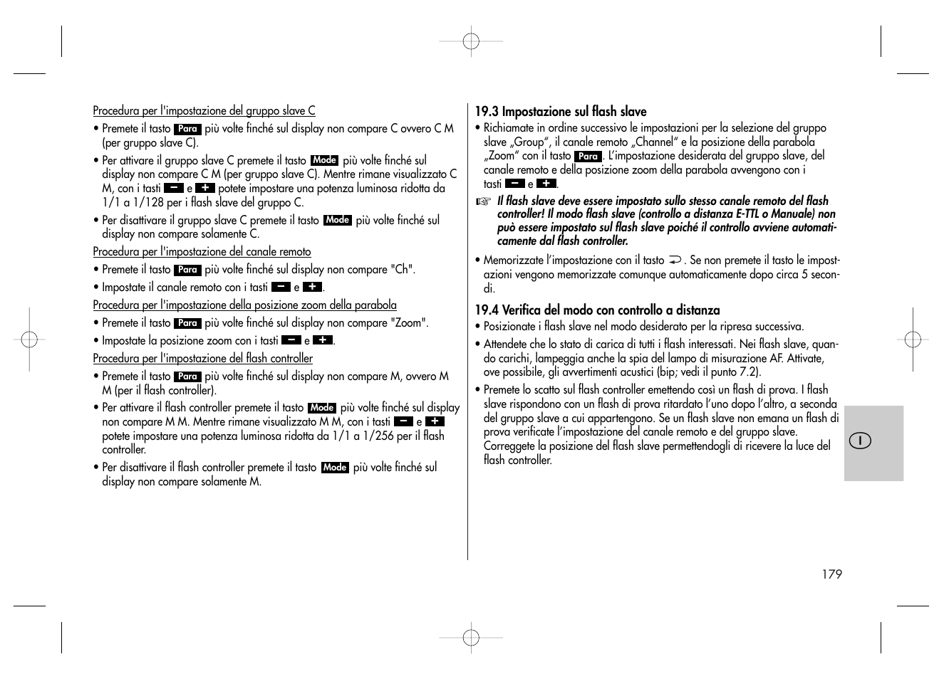 Metz MECABLITZ 58 AF-2 digital Canon User Manual | Page 179 / 230