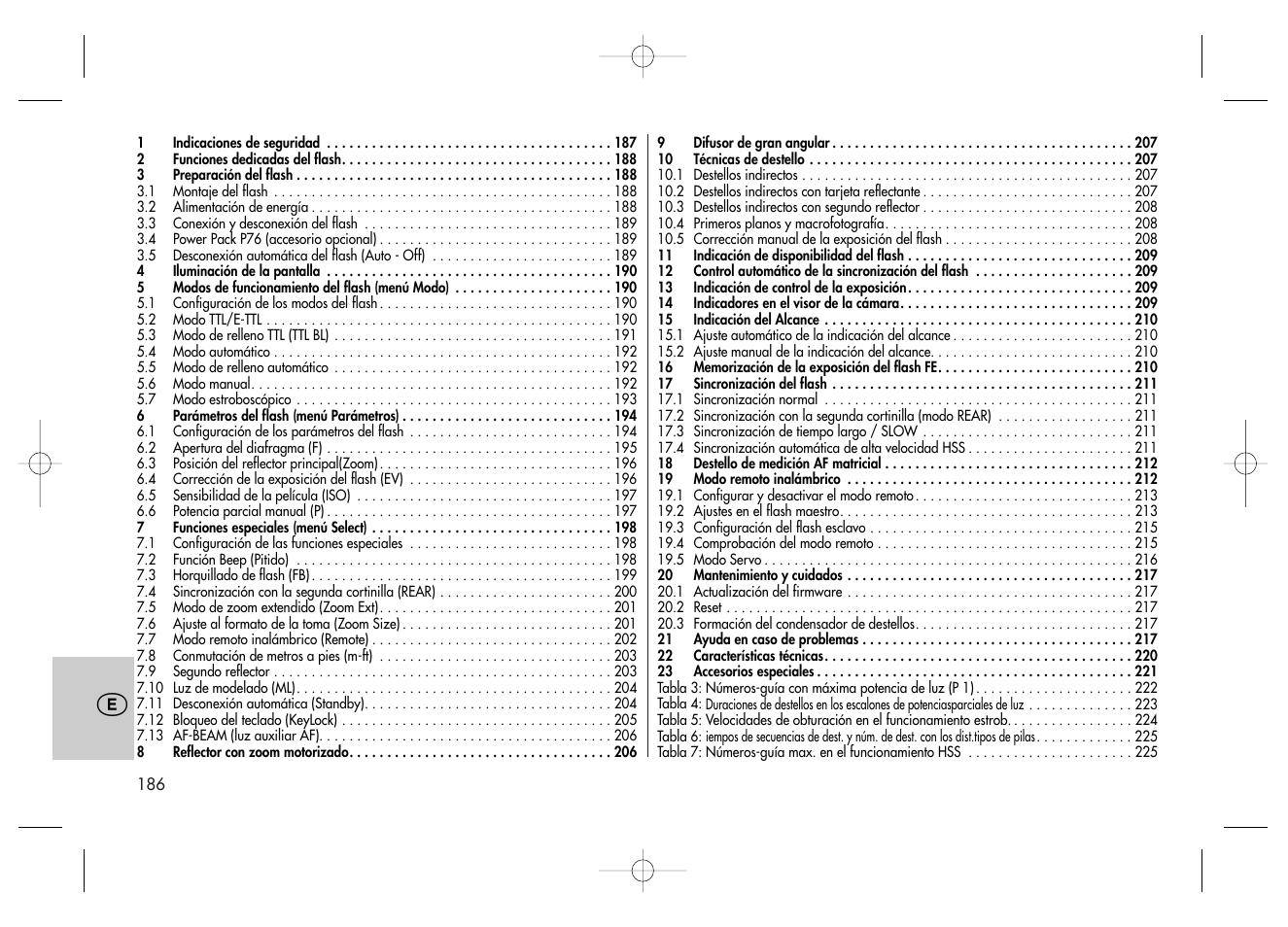 Metz MECABLITZ 58 AF-2 digital Canon User Manual | Page 186 / 230