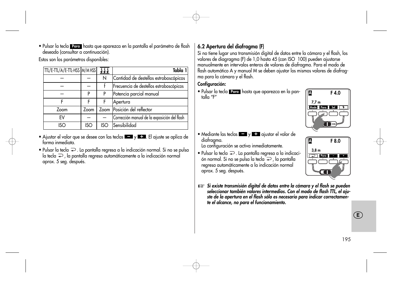 Metz MECABLITZ 58 AF-2 digital Canon User Manual | Page 195 / 230