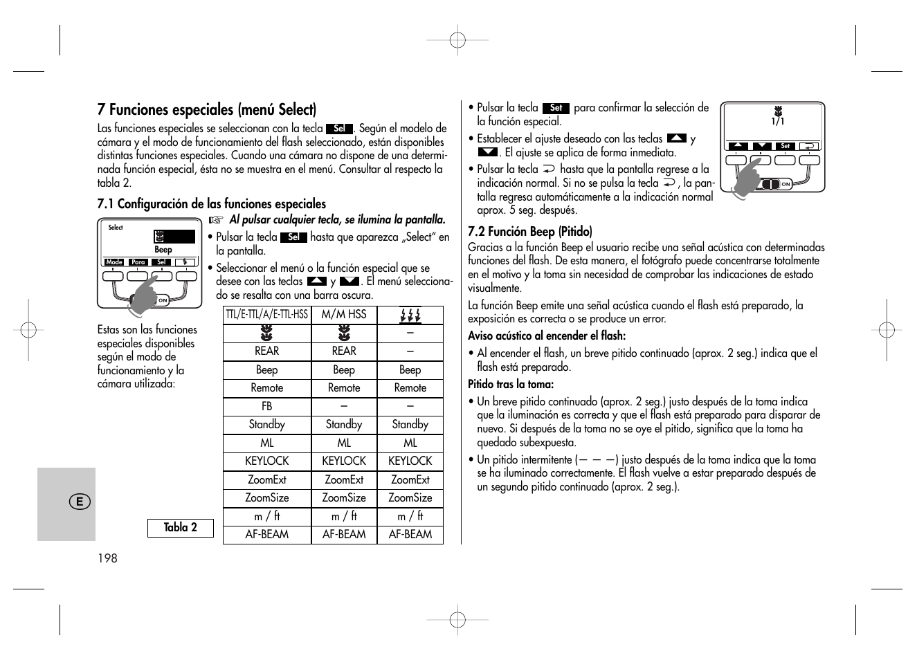 Metz MECABLITZ 58 AF-2 digital Canon User Manual | Page 198 / 230