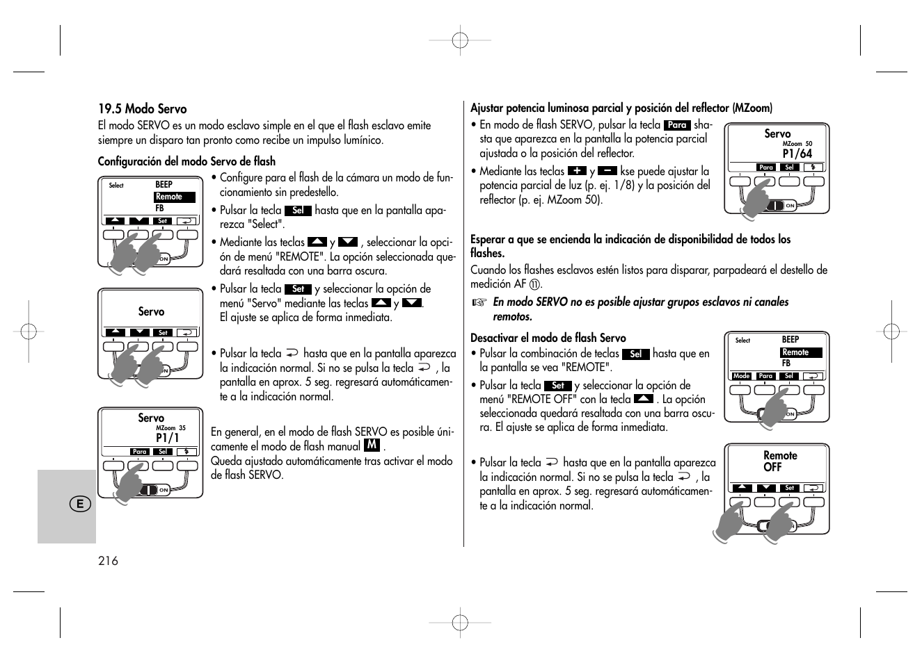 Metz MECABLITZ 58 AF-2 digital Canon User Manual | Page 216 / 230