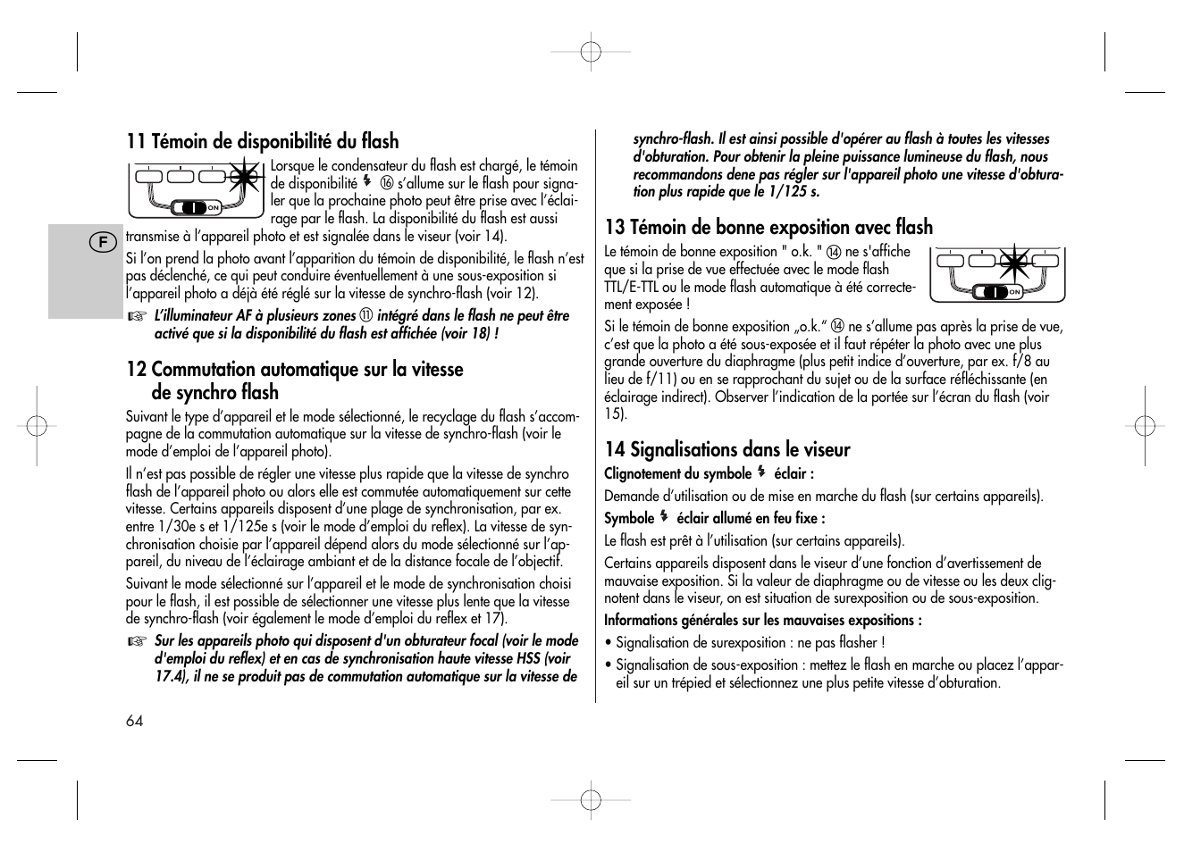 Metz MECABLITZ 58 AF-2 digital Canon User Manual | Page 64 / 230