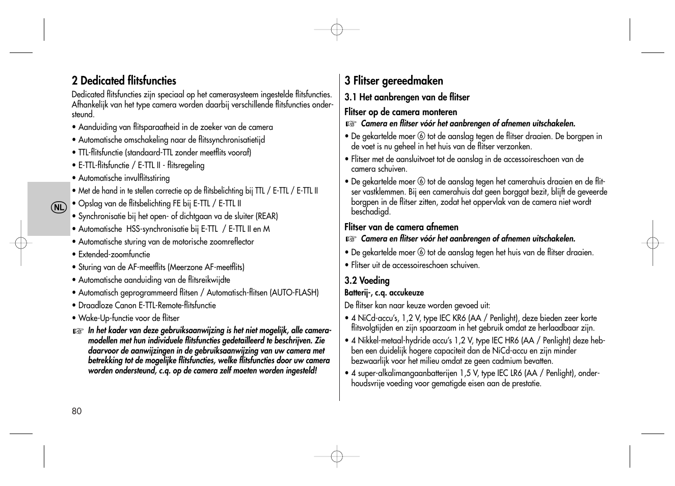 Metz MECABLITZ 58 AF-2 digital Canon User Manual | Page 80 / 230