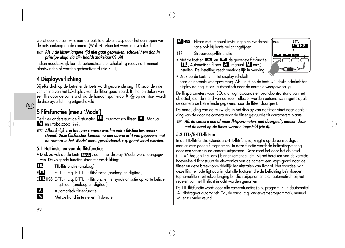 Metz MECABLITZ 58 AF-2 digital Canon User Manual | Page 82 / 230