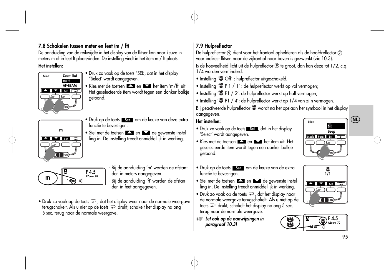 Metz MECABLITZ 58 AF-2 digital Canon User Manual | Page 95 / 230