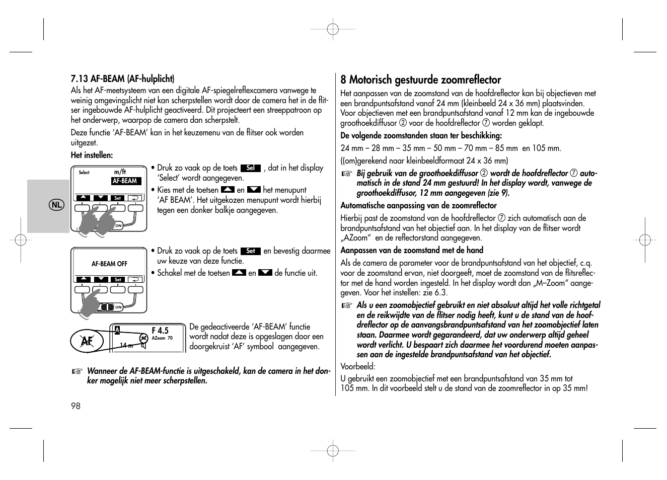 Metz MECABLITZ 58 AF-2 digital Canon User Manual | Page 98 / 230