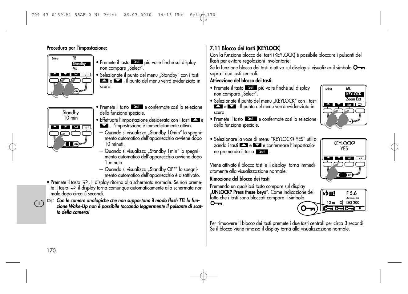 Metz MECABLITZ 58 AF-2 digital Nikon User Manual | Page 170 / 230