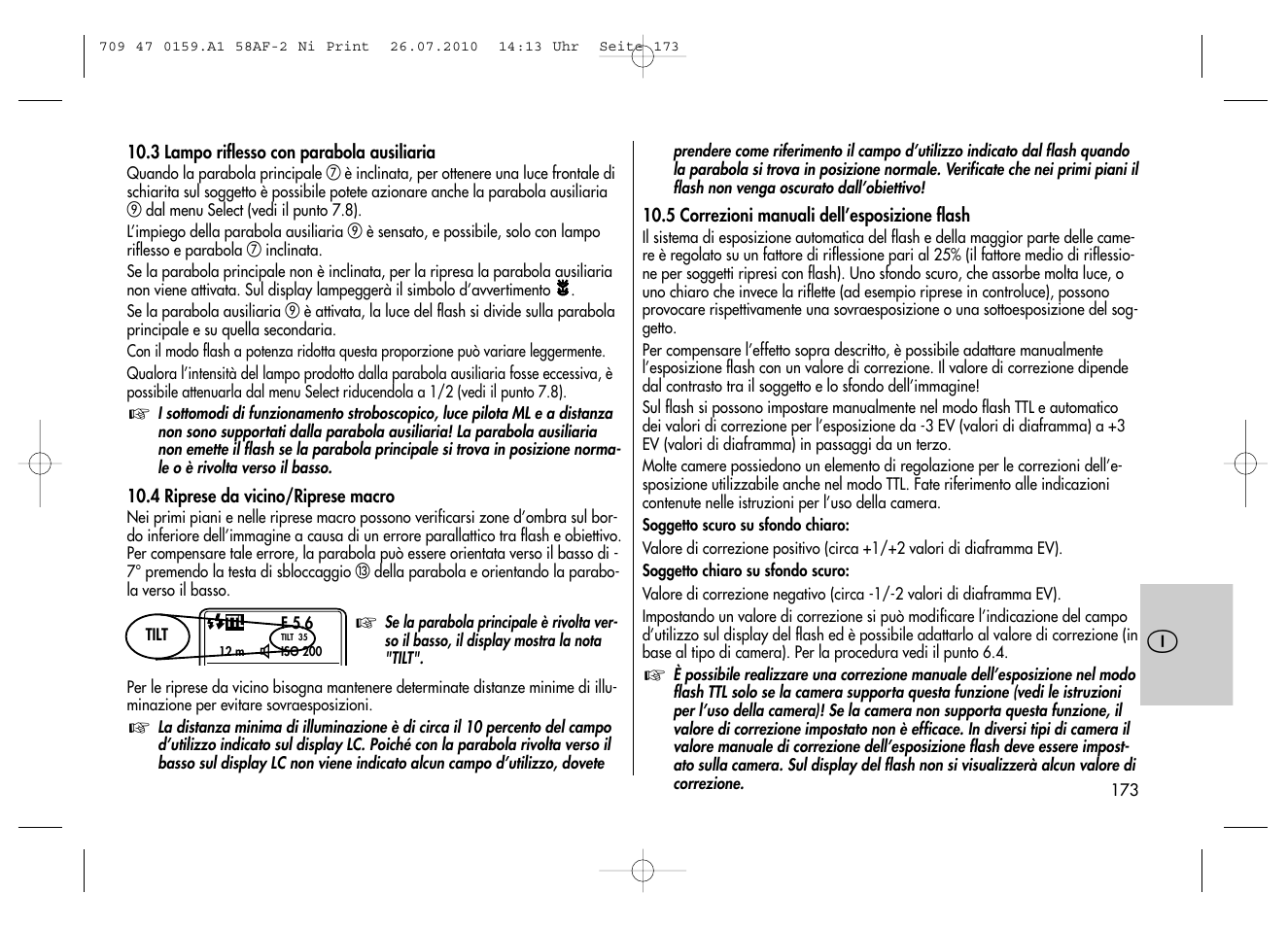 Metz MECABLITZ 58 AF-2 digital Nikon User Manual | Page 173 / 230