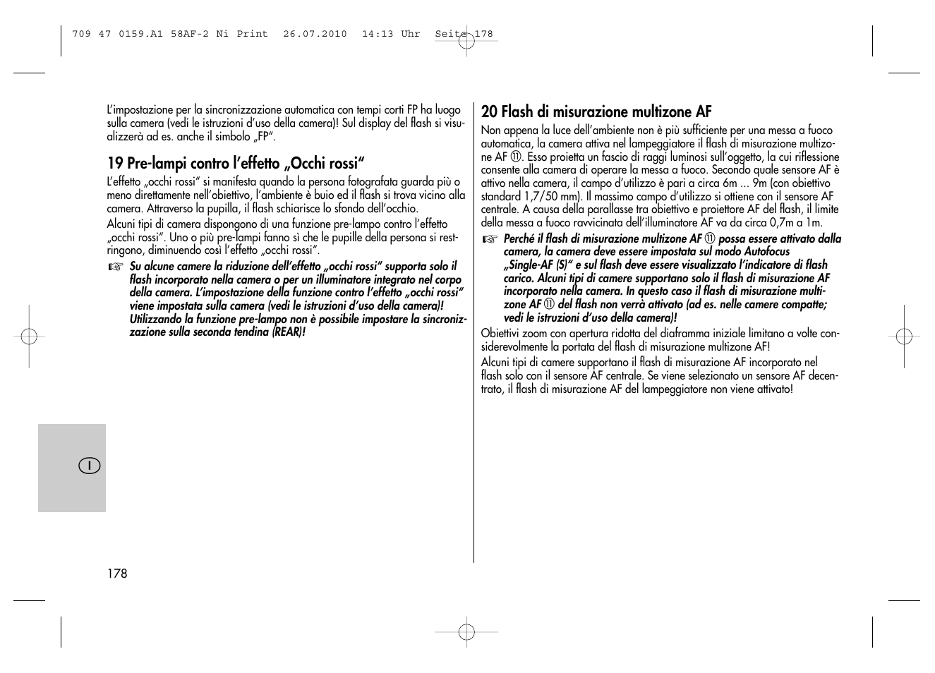 Metz MECABLITZ 58 AF-2 digital Nikon User Manual | Page 178 / 230