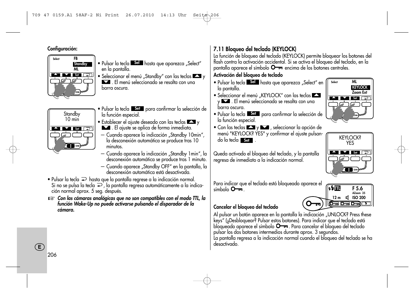 Metz MECABLITZ 58 AF-2 digital Nikon User Manual | Page 206 / 230