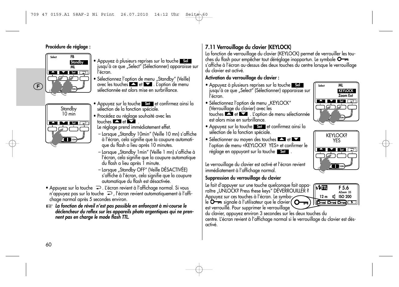 Metz MECABLITZ 58 AF-2 digital Nikon User Manual | Page 60 / 230