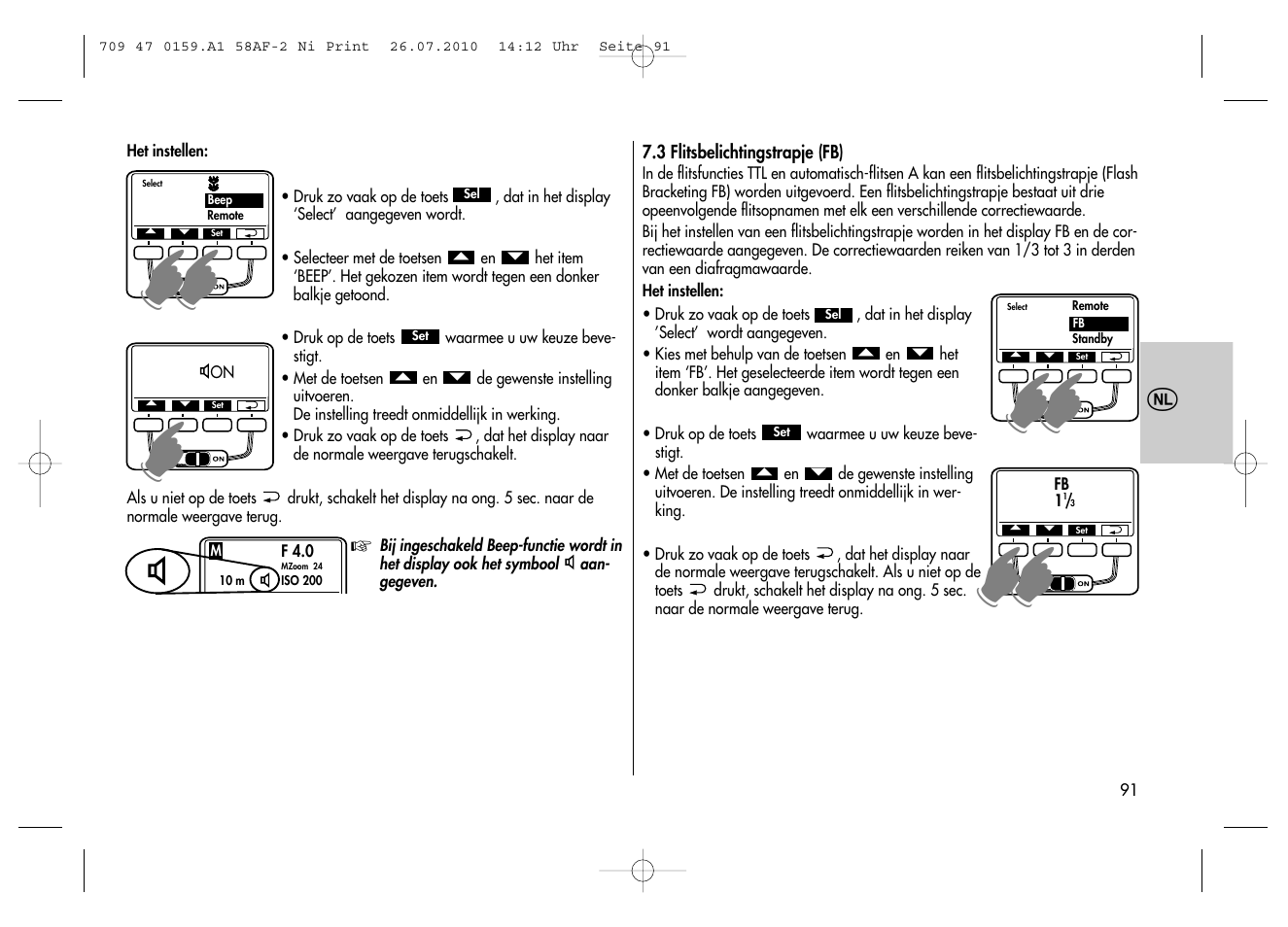 Metz MECABLITZ 58 AF-2 digital Nikon User Manual | Page 91 / 230