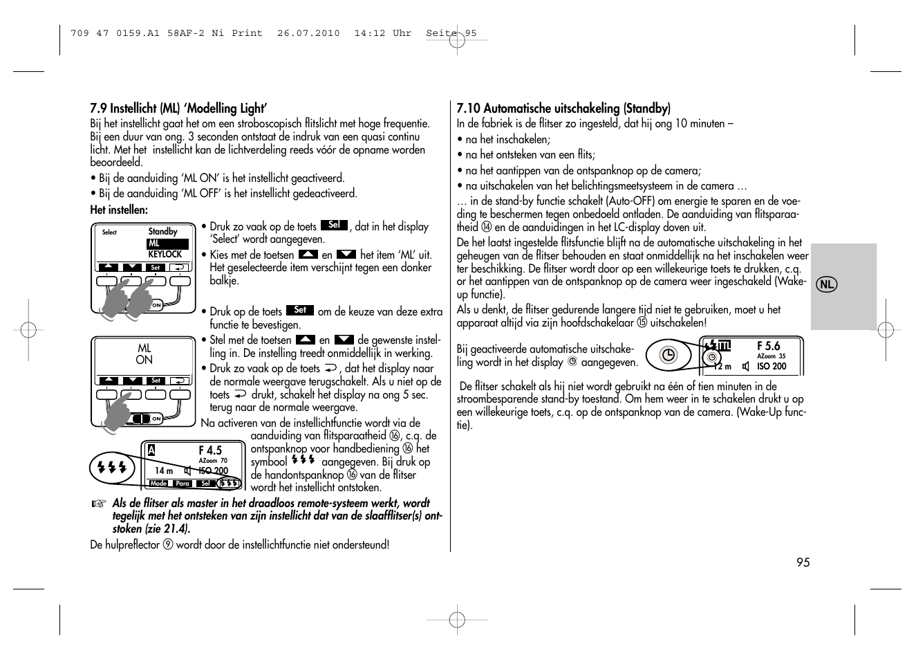 Metz MECABLITZ 58 AF-2 digital Nikon User Manual | Page 95 / 230