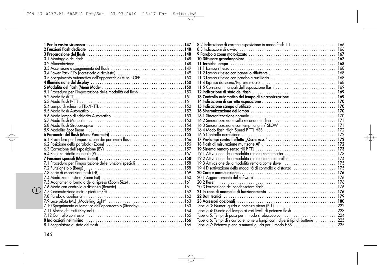 Metz MECABLITZ 58 AF-2 digital Pentax User Manual | Page 146 / 230