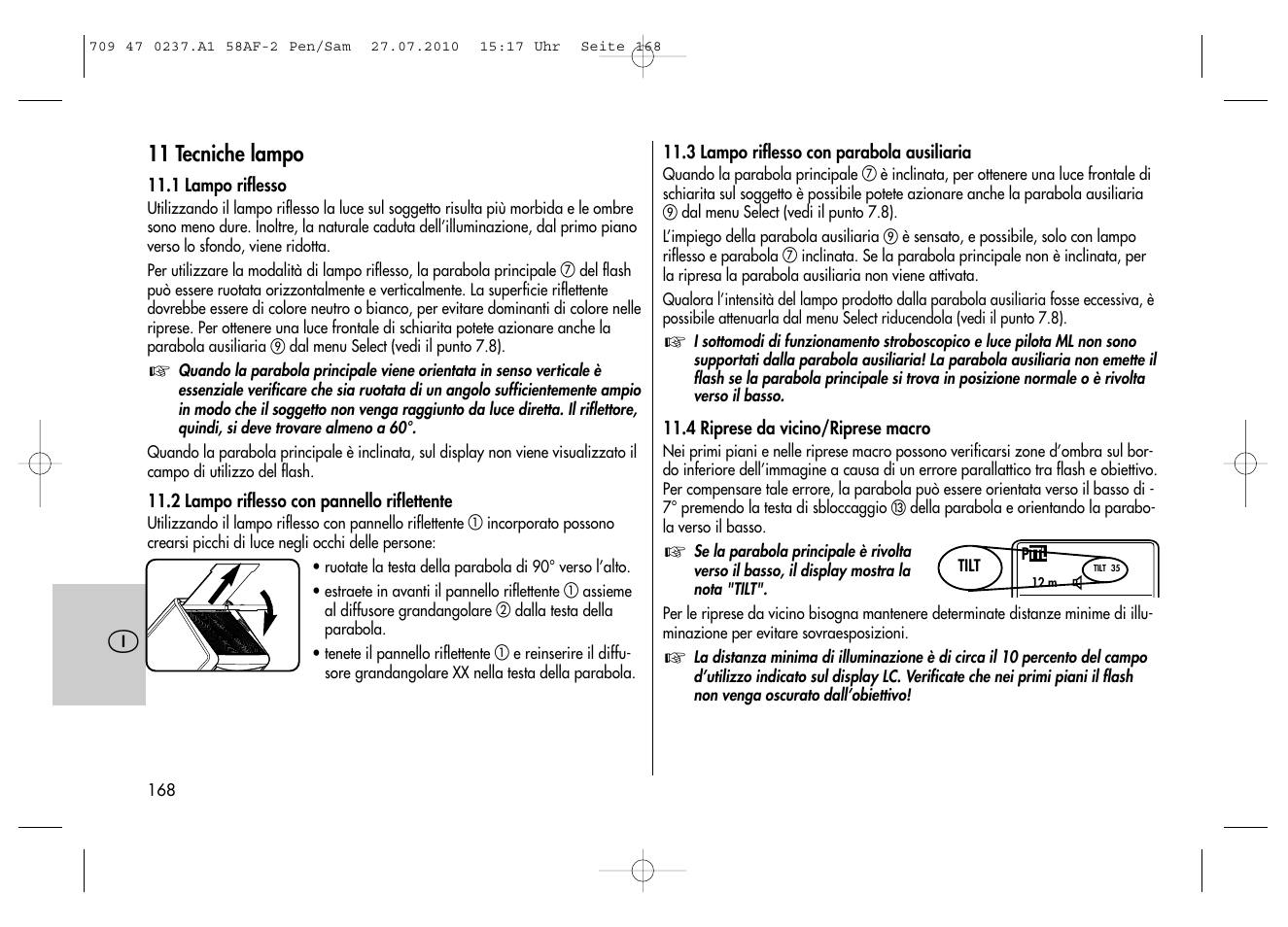 Metz MECABLITZ 58 AF-2 digital Pentax User Manual | Page 168 / 230