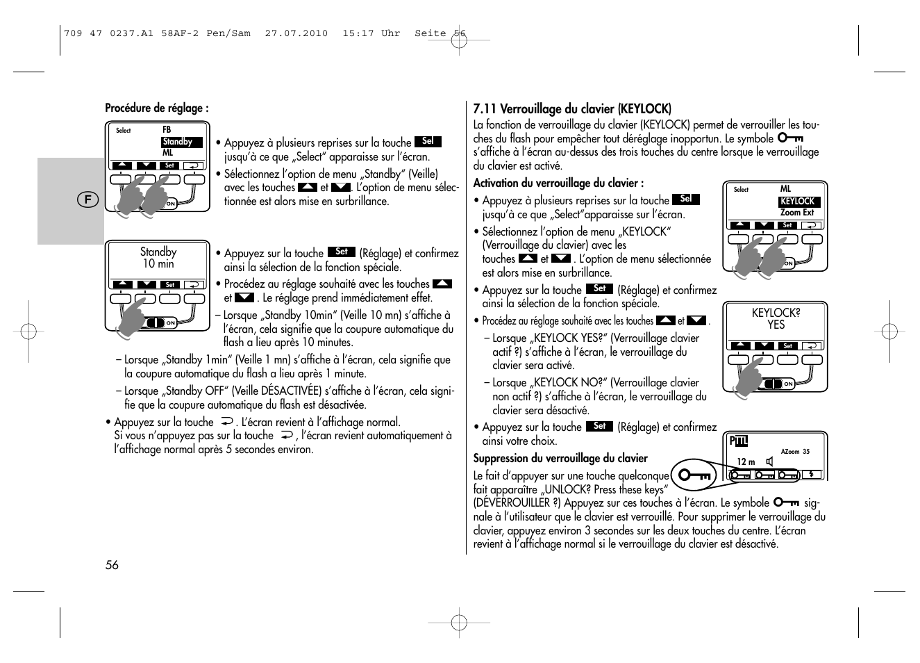 Metz MECABLITZ 58 AF-2 digital Pentax User Manual | Page 56 / 230