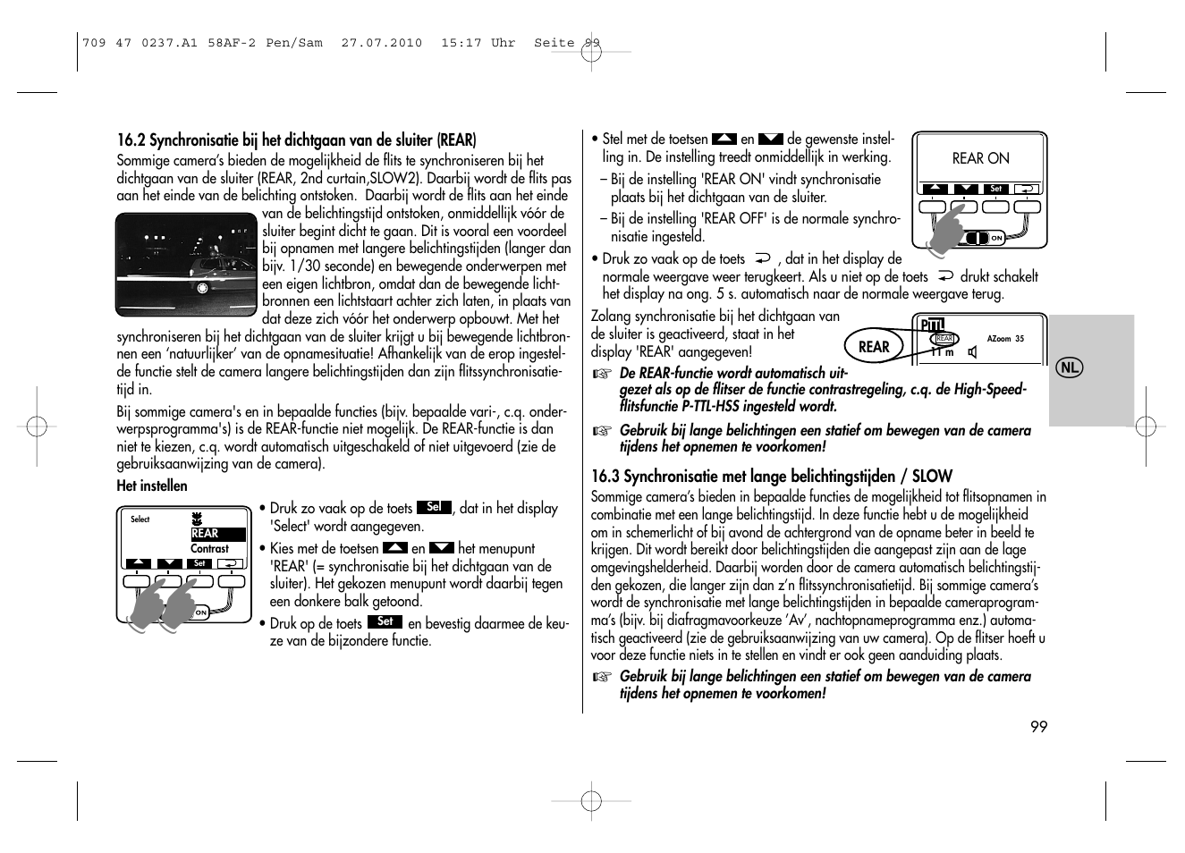 Metz MECABLITZ 58 AF-2 digital Pentax User Manual | Page 99 / 230