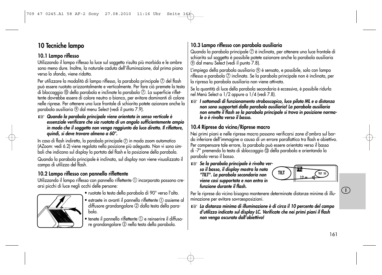 Metz MECABLITZ 58 AF-2 digital Sony User Manual | Page 161 / 214