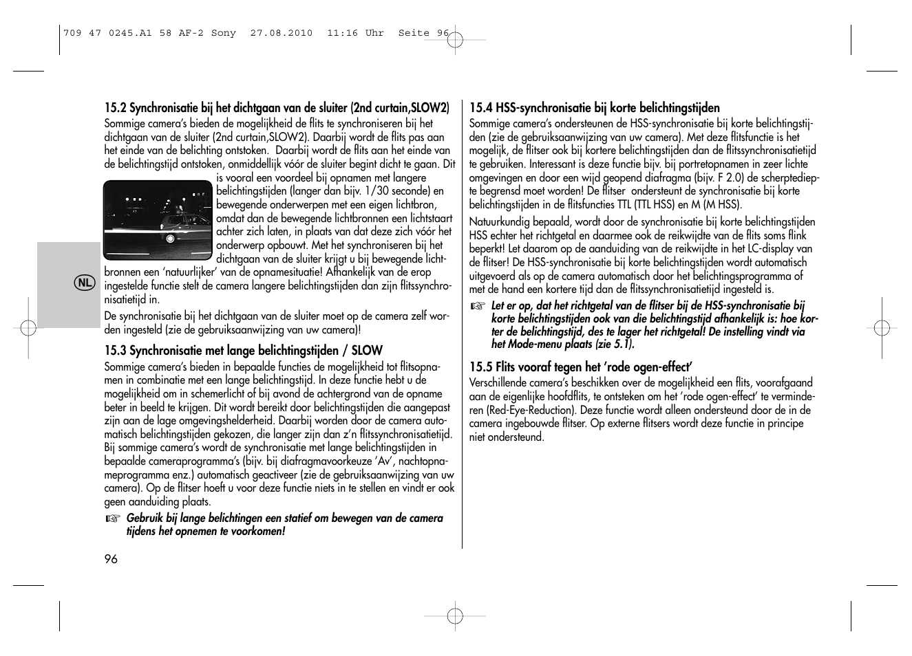 Metz MECABLITZ 58 AF-2 digital Sony User Manual | Page 96 / 214