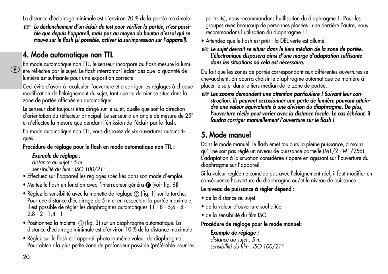 Metz MECABLITZ 60 CT-4 User Manual | Page 20 / 82