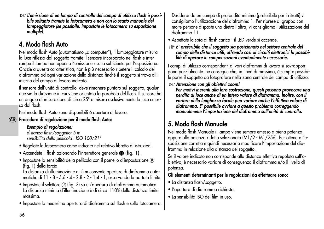 Metz MECABLITZ 60 CT-4 User Manual | Page 56 / 82