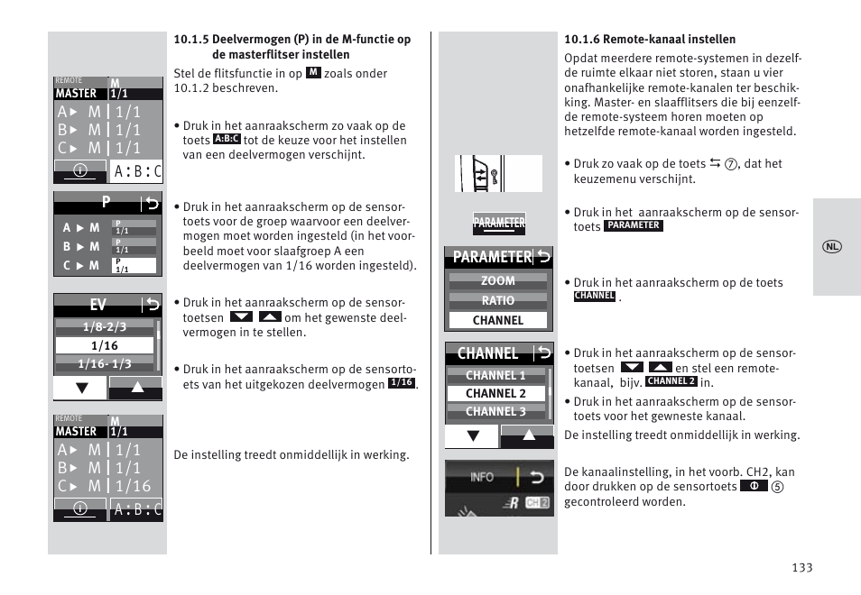 Metz MECABLITZ 64 AF-1 digital Canon User Manual | Page 133 / 326